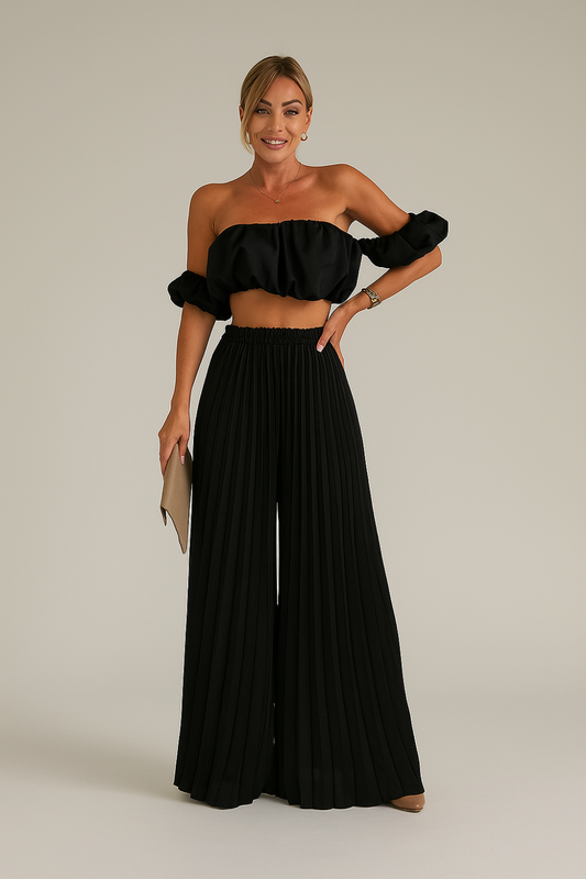 Zeyra – Pleated Two Piece Set