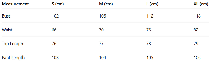 Size Guide