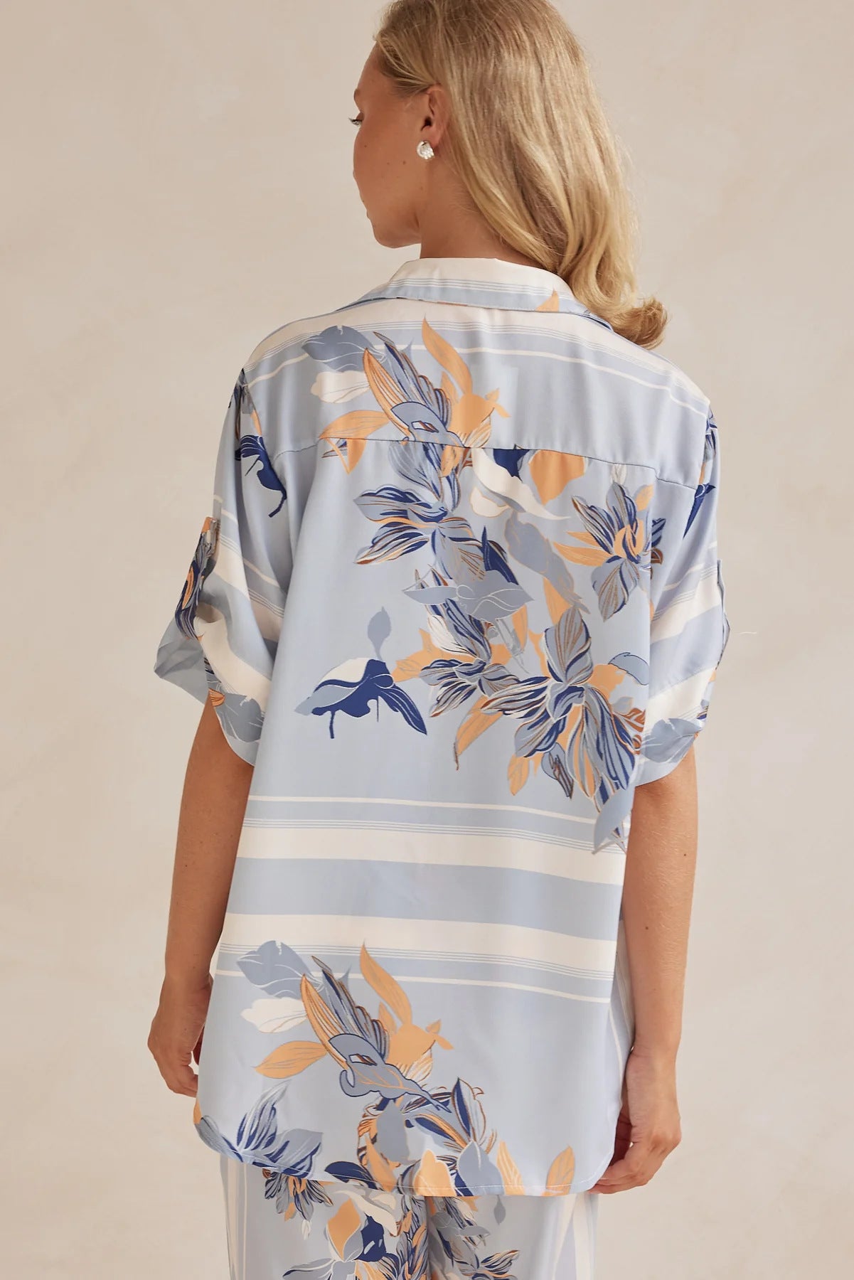 Isa – Printed Shirt & Trousers Set