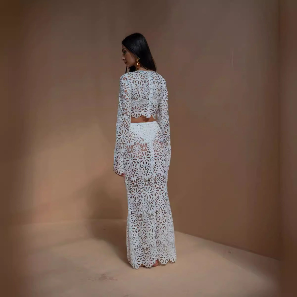 Embroidered Lace Set