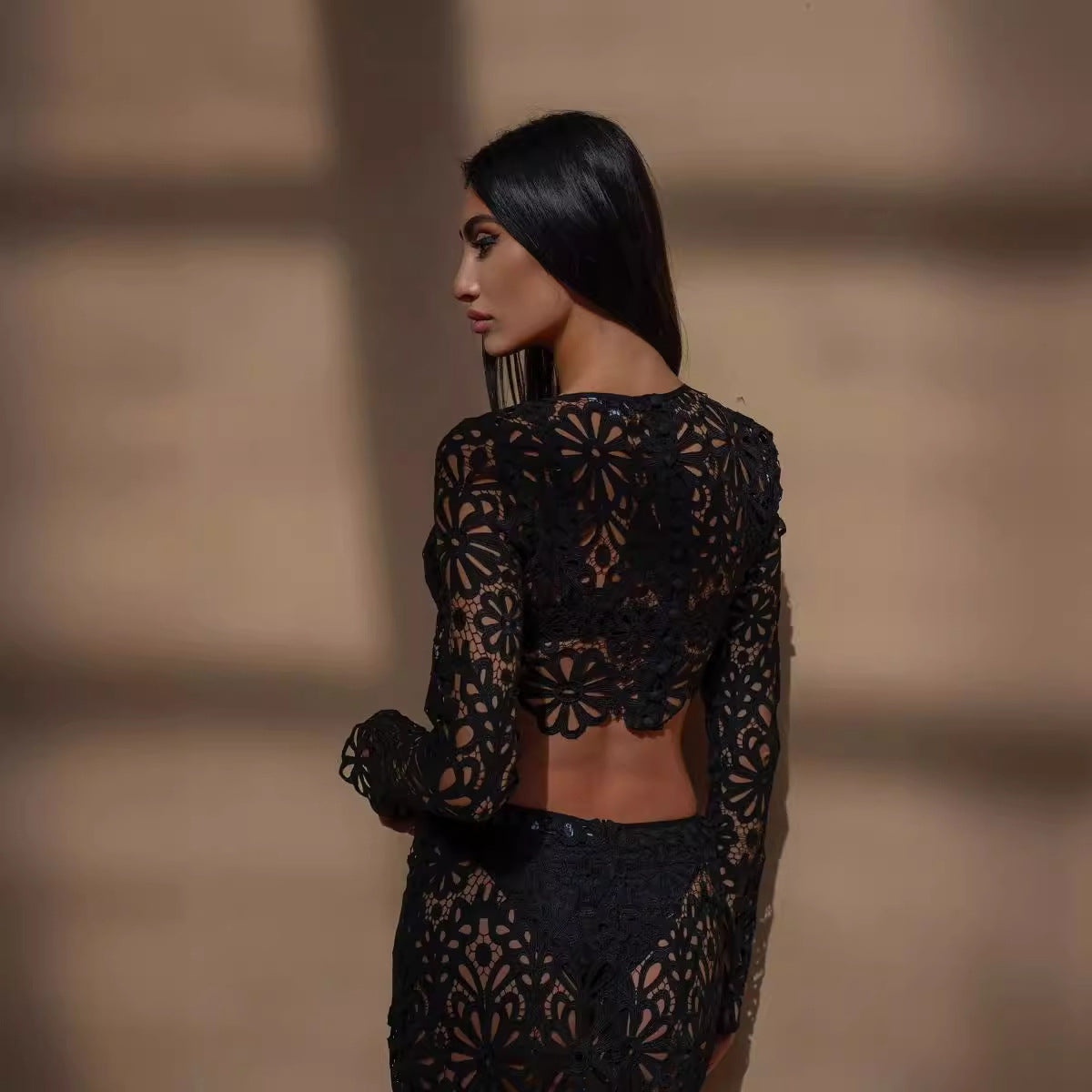 Embroidered Lace Set